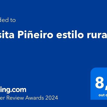 Casita Pineiro Estilo Rural Villa Boiro Eksteriør bilde